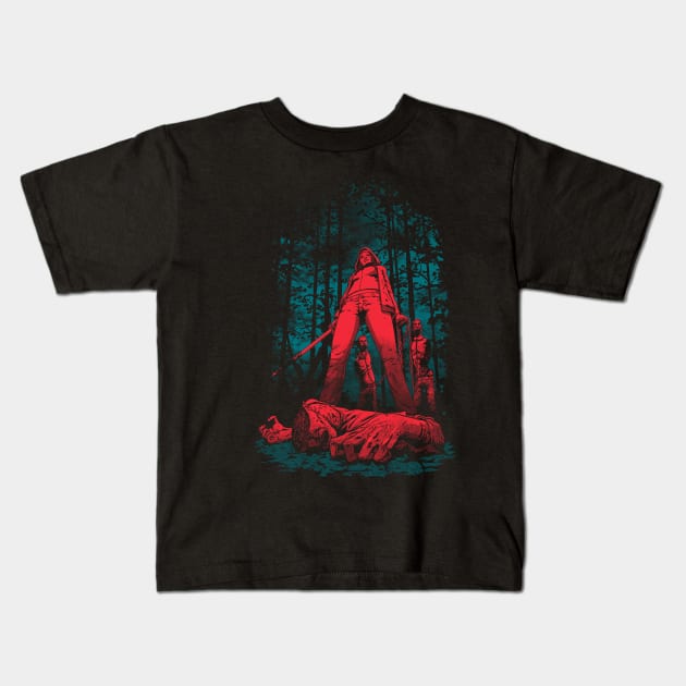 Huntress Kids T-Shirt by Fuacka